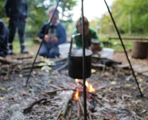 IMG_9117 Cooking outdoors - survival school